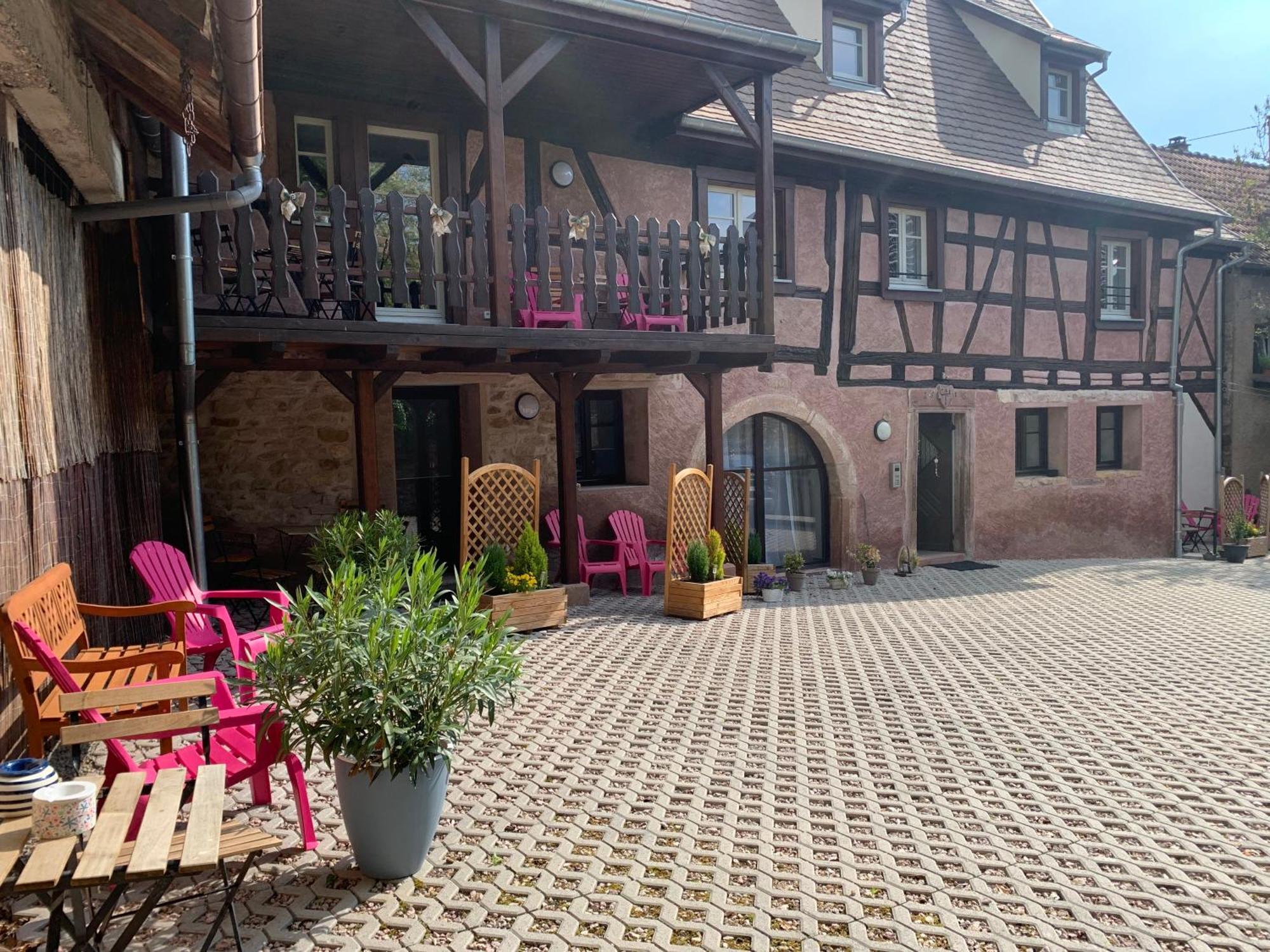 Doux Refuge Avec Terrasse Parking Gratuit Apartamento Beblenheim Exterior foto
